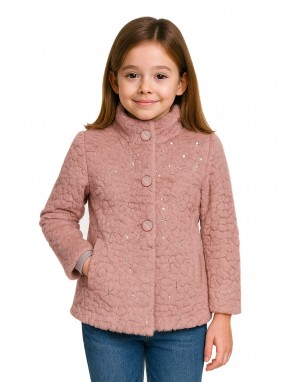 Girls Coat  Onion Pink